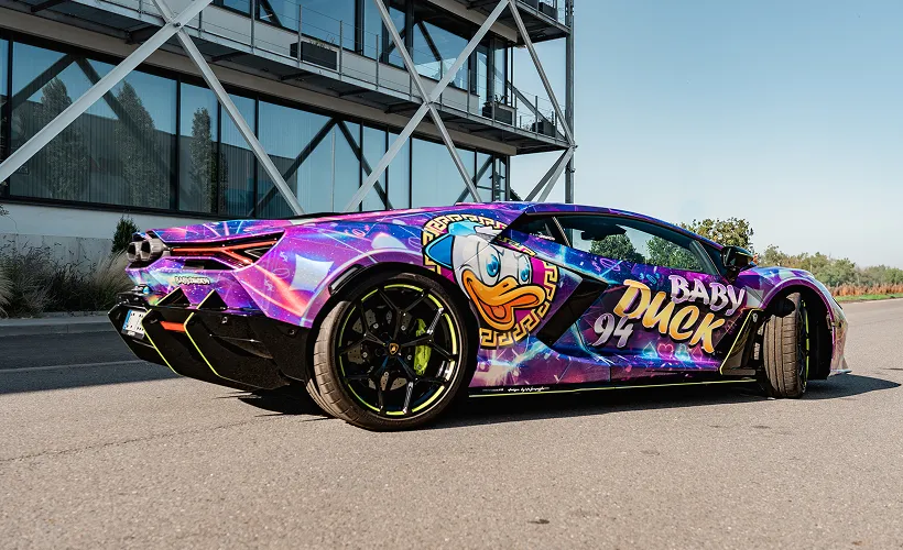 Design - Lamborghini - Wrapstyle Zlín