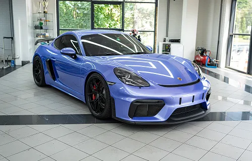 Porsche barevné PPF - Wrapstyle Zlín